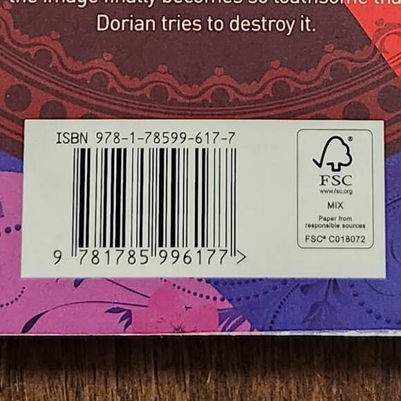 The Picture Of Dorian Gray Book By Oscar Wilde Paperback Arcturus Classics - Picture 3 of 3